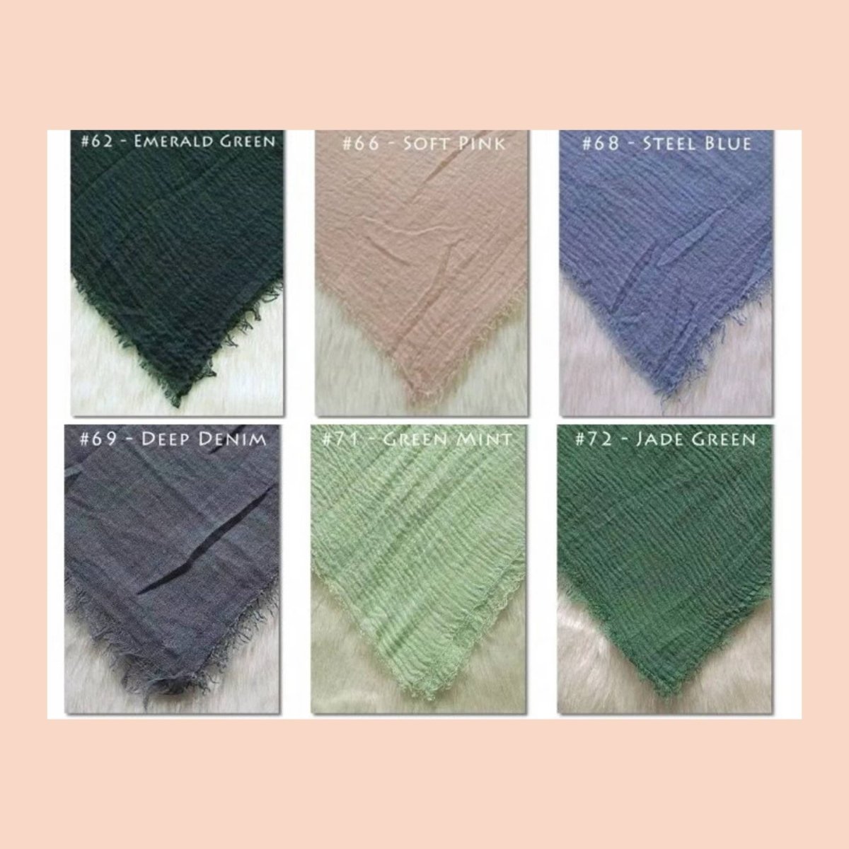 Muslim Pashmina Hijab Shawl for Women