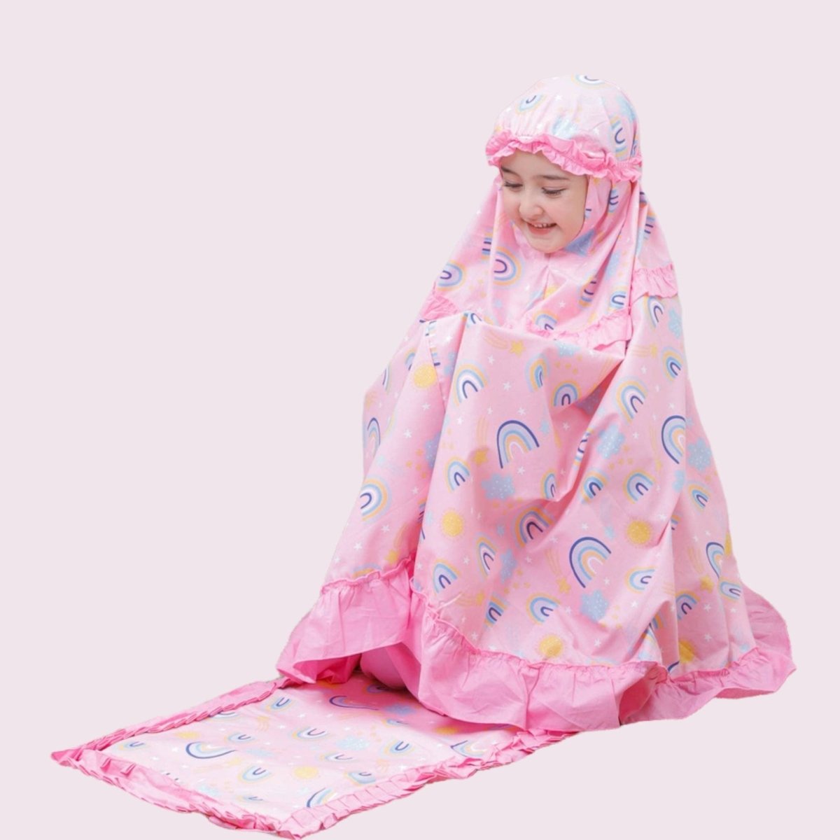 Abaya Salah Prayer Dress for Girl Kids