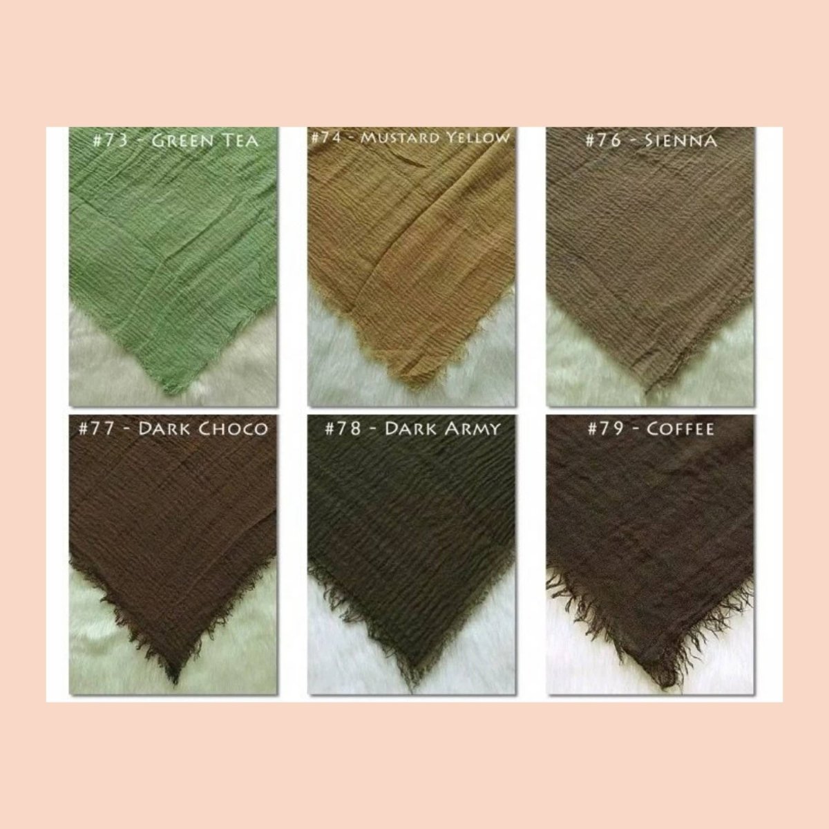 Muslim Pashmina Hijab Shawl for Women