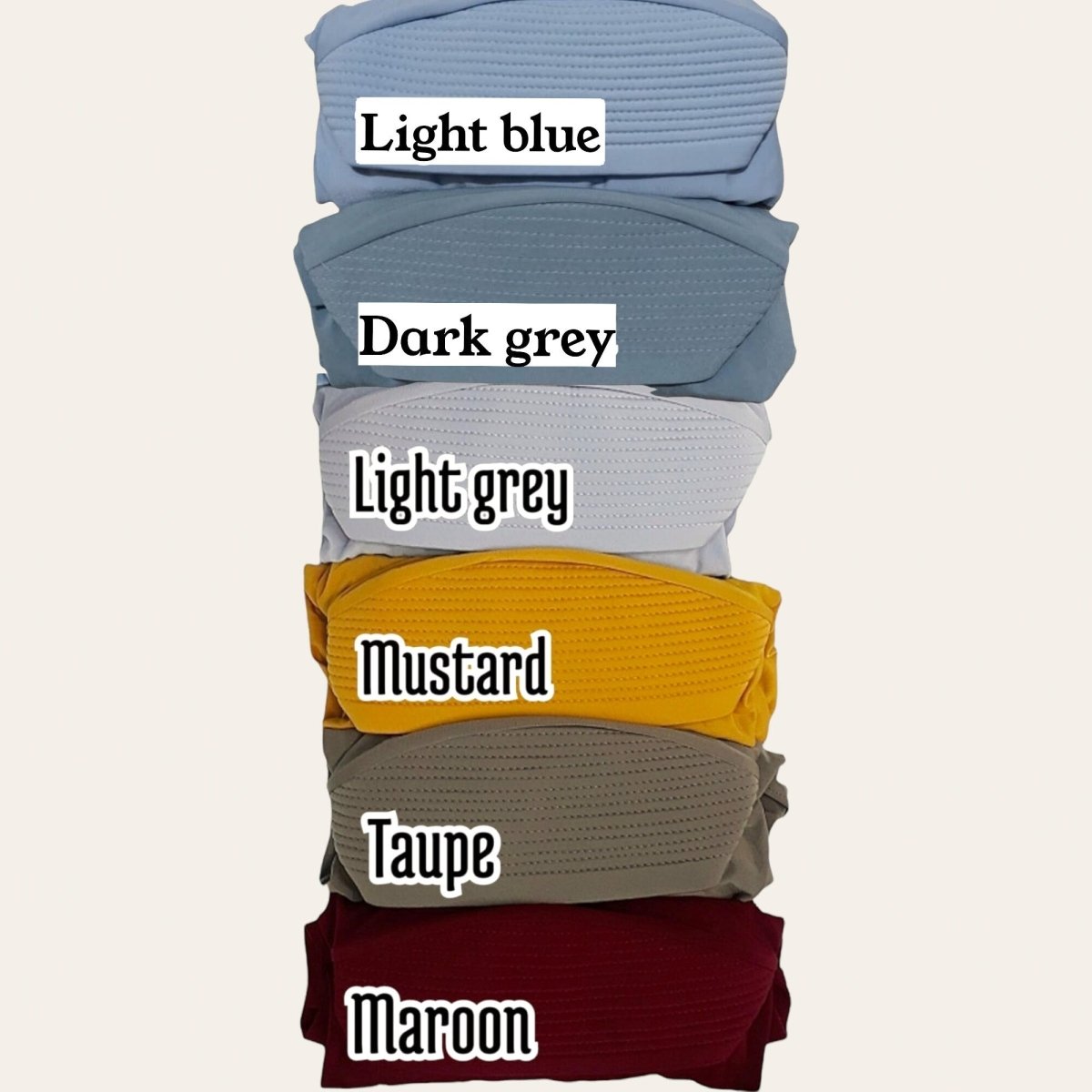 Plain Hijab Instant Shawl for Women Muslim