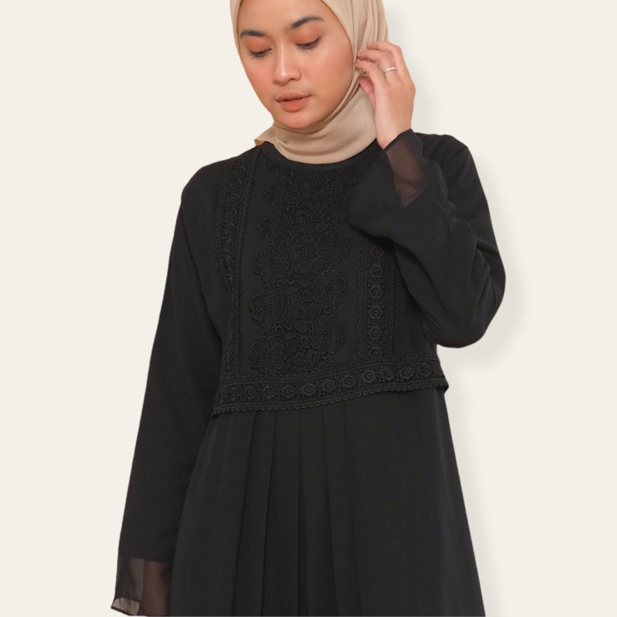 Black Abaya Dubai for Eid Mubarak