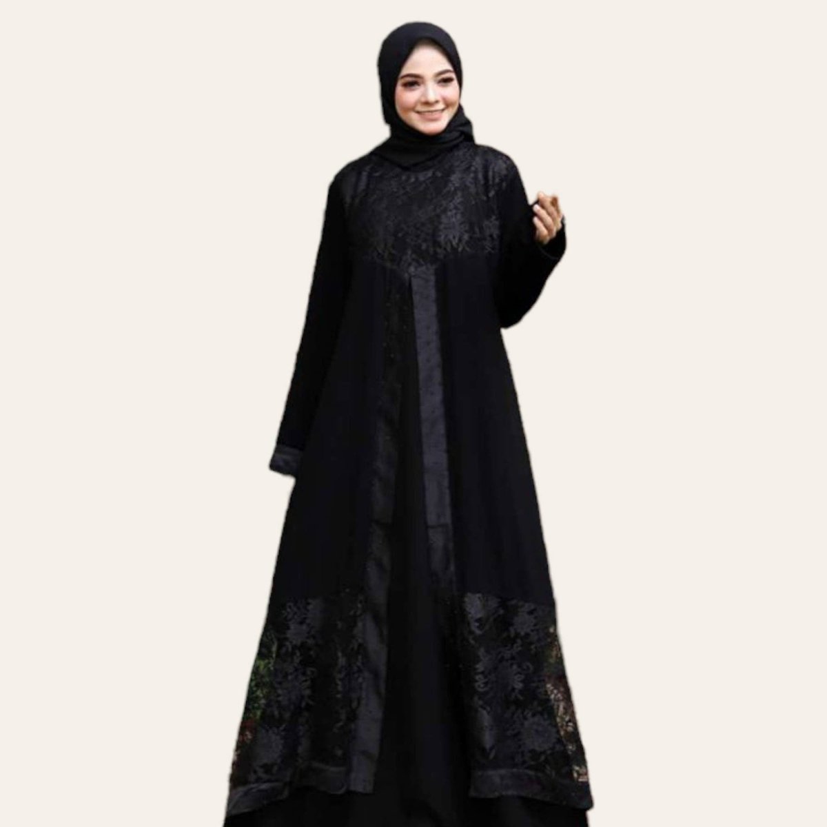 Luxury Dubai Abaya Dress for Hajj and Umrah