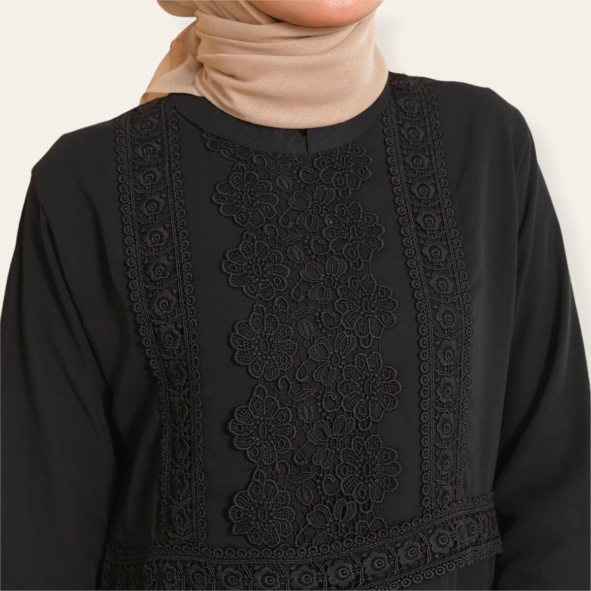 Black Abaya Dubai for Eid Mubarak