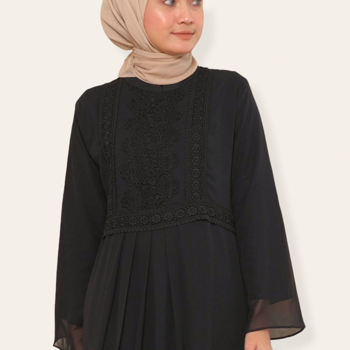 Black Abaya Dubai for Eid Mubarak
