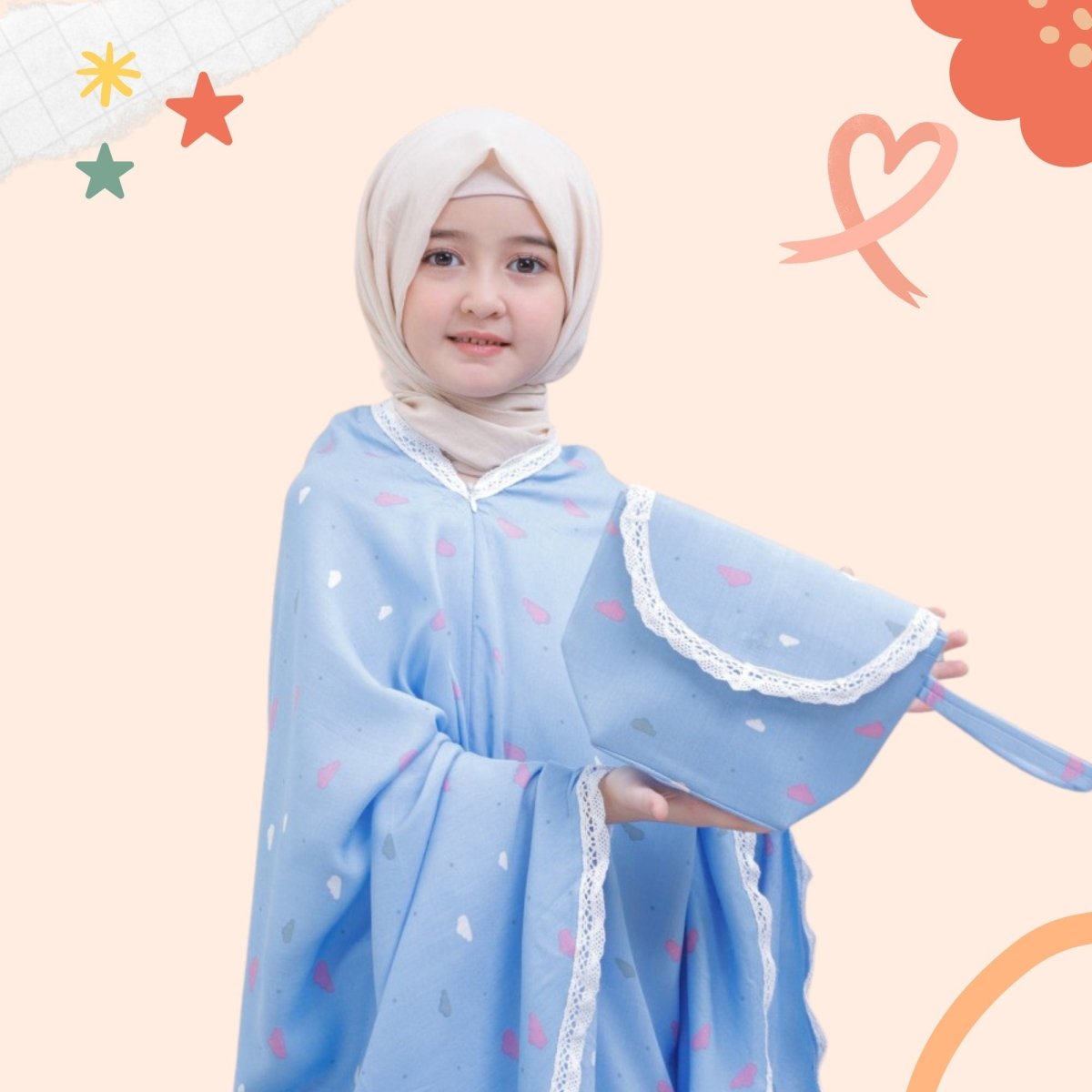 Girl abaya for pray