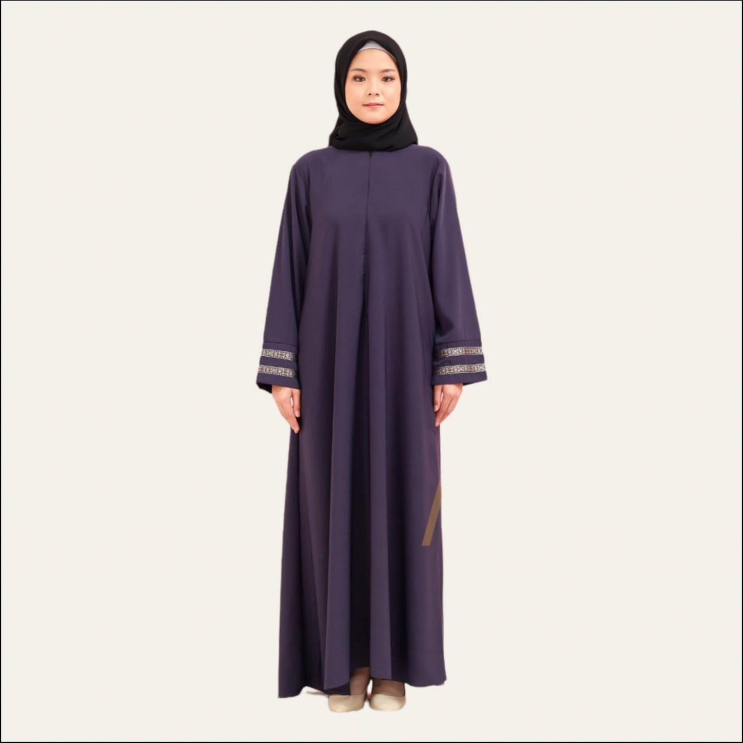 Simple Women Abaya Dubai Dress for Hajj and Umrah | Zhaviah