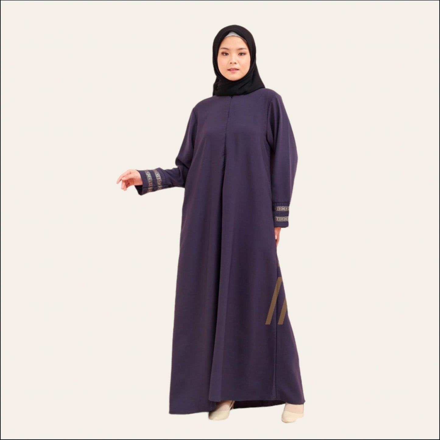 Simple Women Abaya Dubai Dress for Hajj and Umrah | Zhaviah
