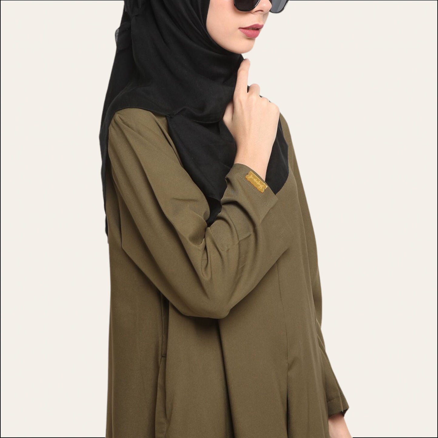 Green Abaya for Women, Long Abaya Dubai Dress | Zhaviah