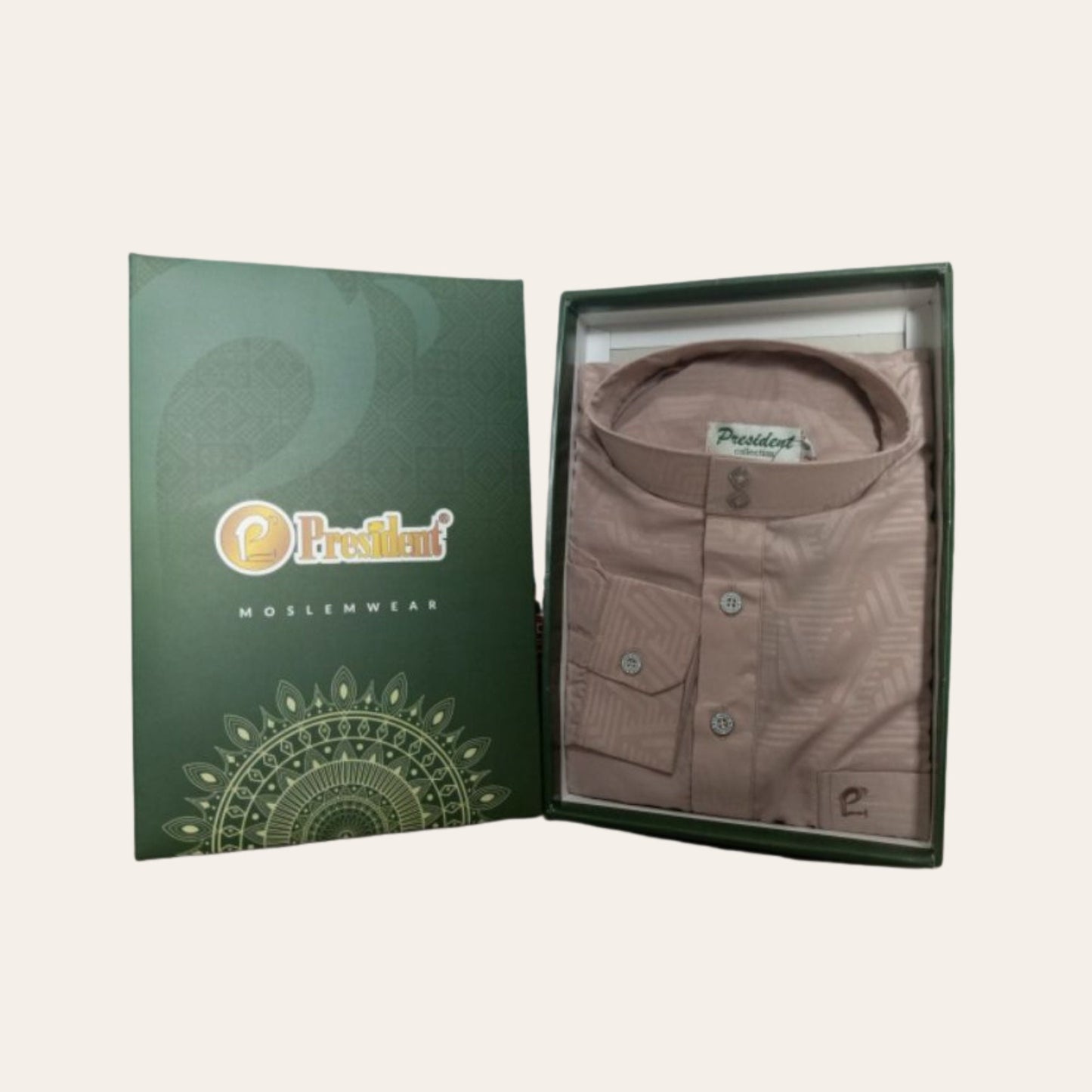 Brown Palestinian Thobe Modest Mens Wear | Zhaviah