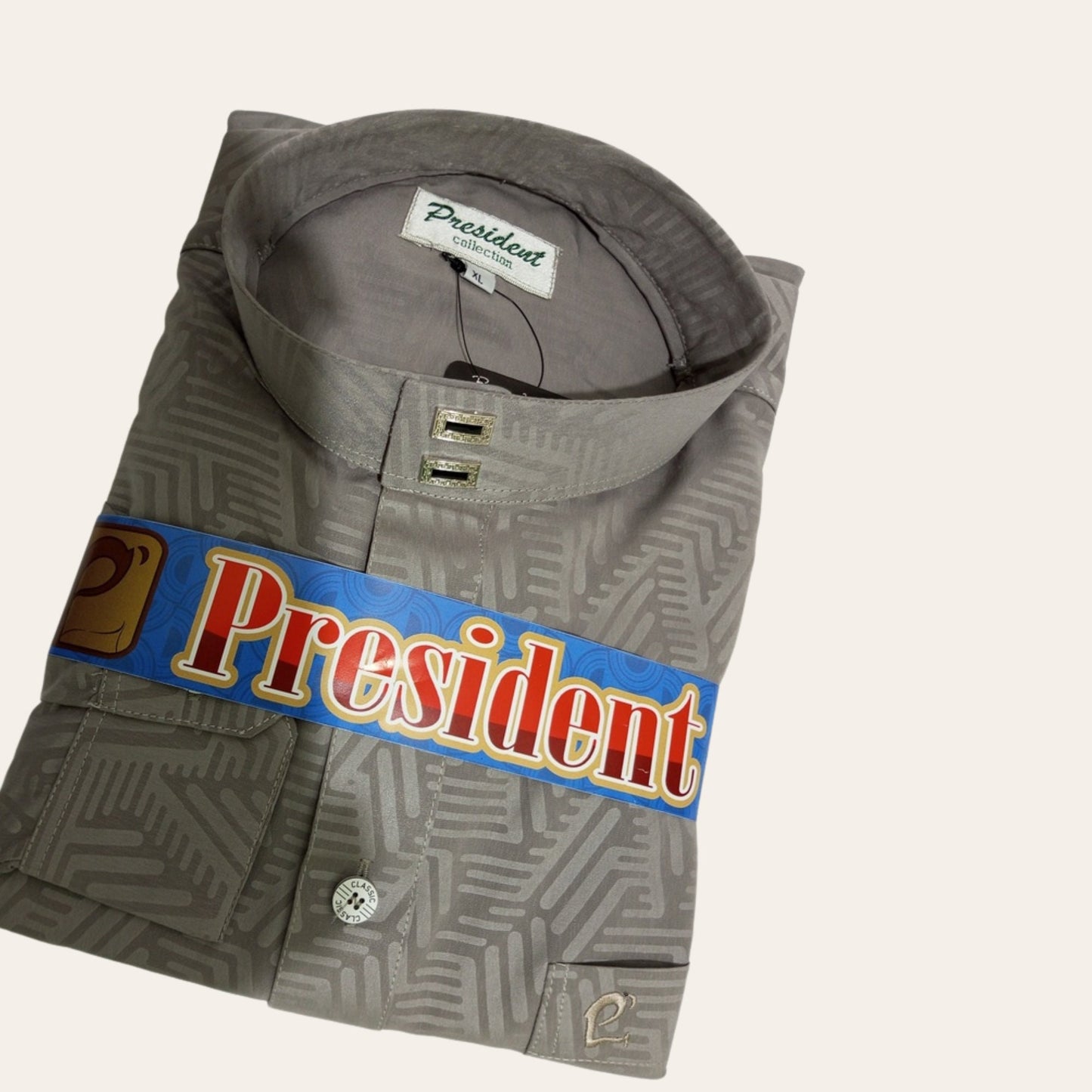 Gray Palestinian Thobe Modest Mens Wear | Zhaviah