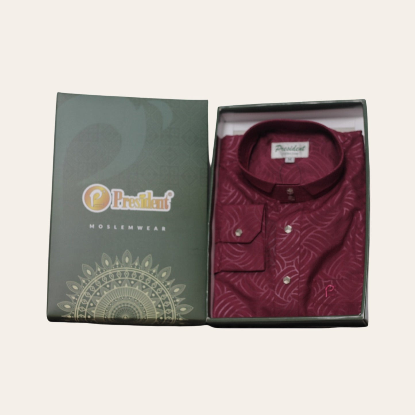 Red Thobes for Men Islamic Clothing for Prayer | Zhaviah