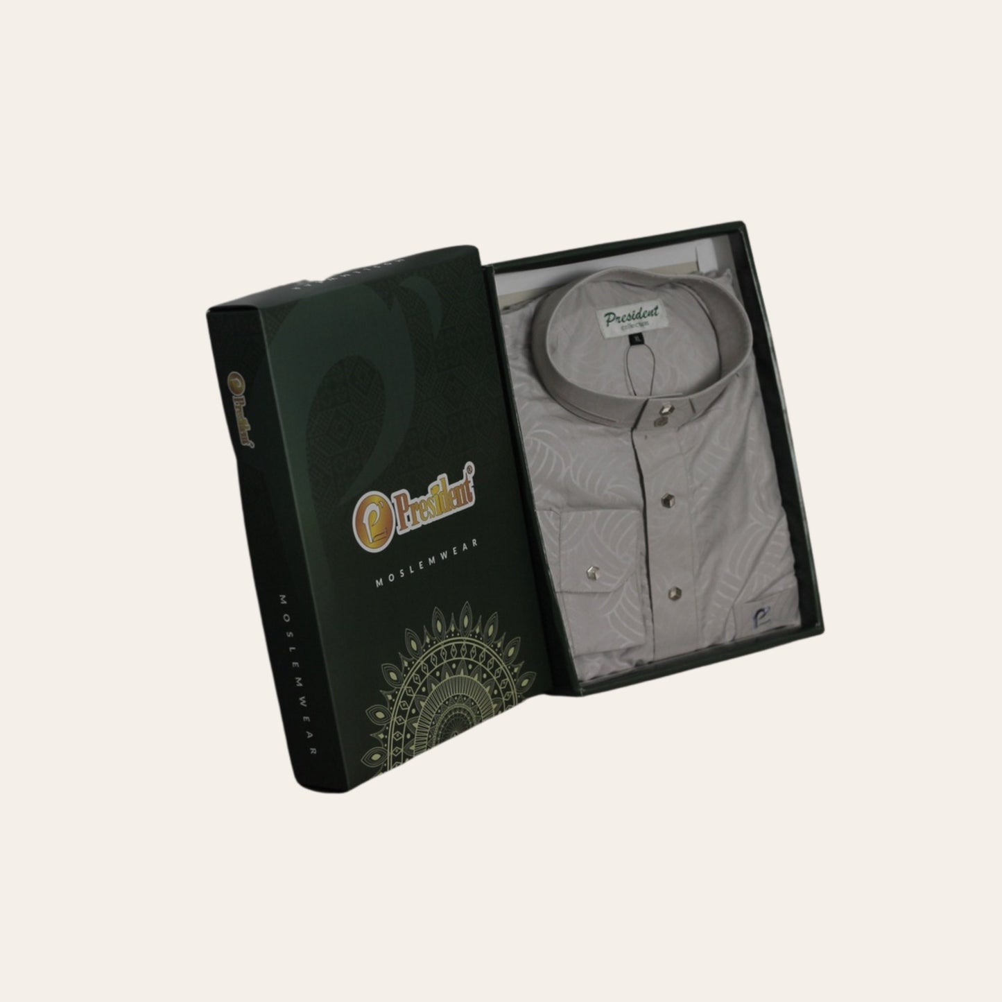 Gray Thobes for Men Islamic Clothing for Prayer | Zhaviah