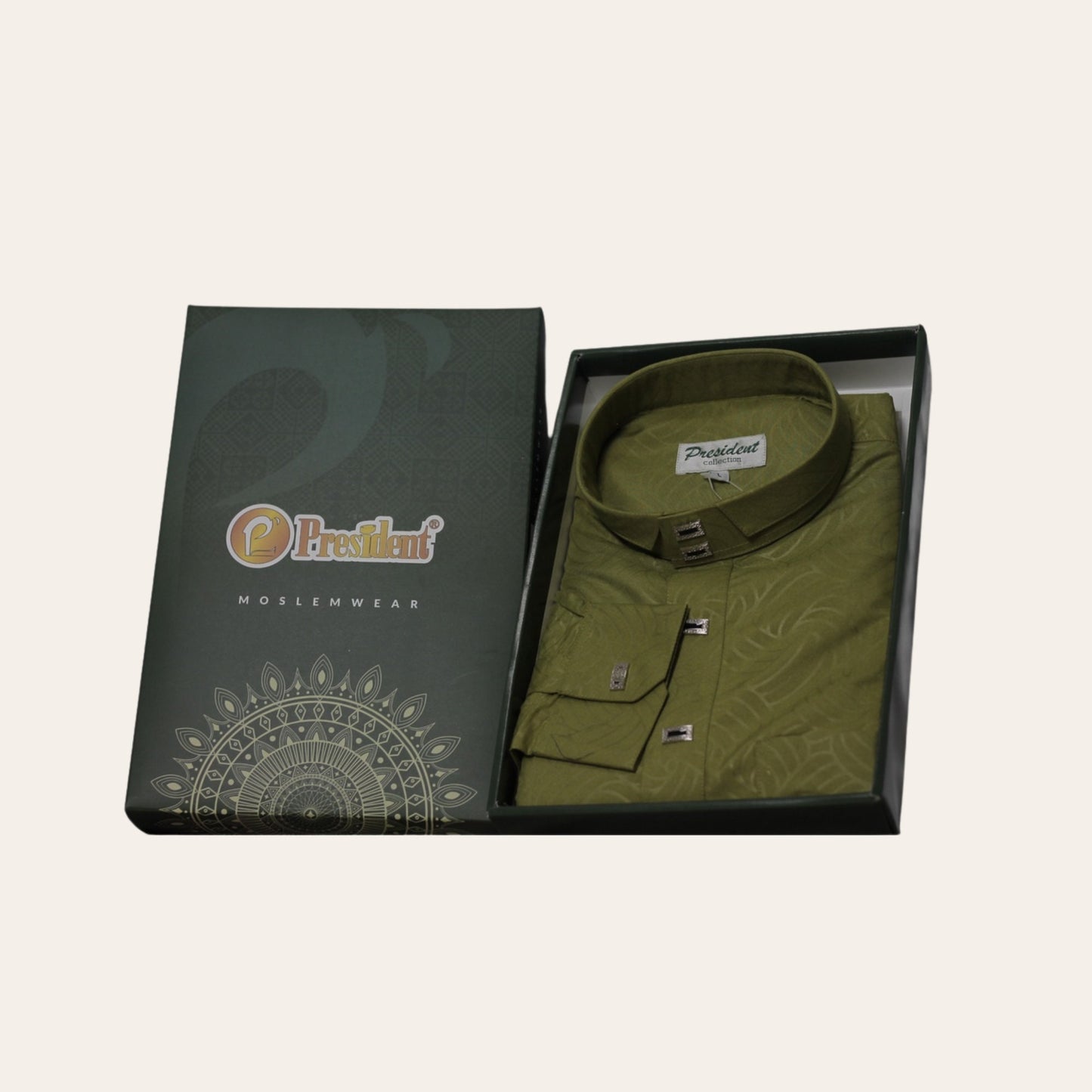 Green Thobes for Men Islamic Clothing for Prayer | Zhaviah