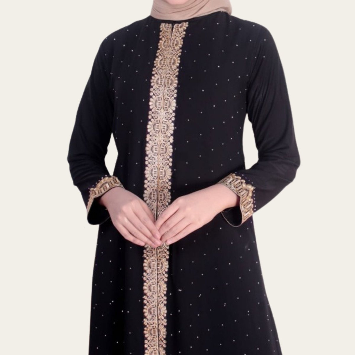 Abaya Saudi Arabia Black Eid Dress for Women Muslim