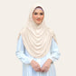 Plain Hijab Instant Shawl for Women Muslim