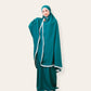 emerald green Salah Prayer Robe for Women Muslim