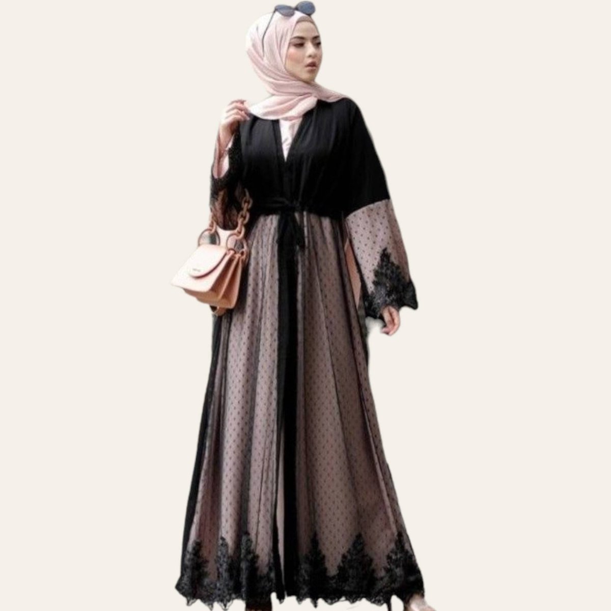 abaya with hijab for women