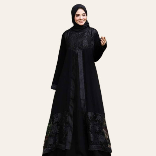 Luxury Dubai Abaya Dress for Hajj and Umrah 
