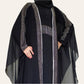 Black Kaftan Abaya Dubai Batwing for Women Muslim