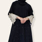Embroidered Black Abaya Dubai Style for Women