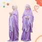 Muslim prayer girl dress abaya