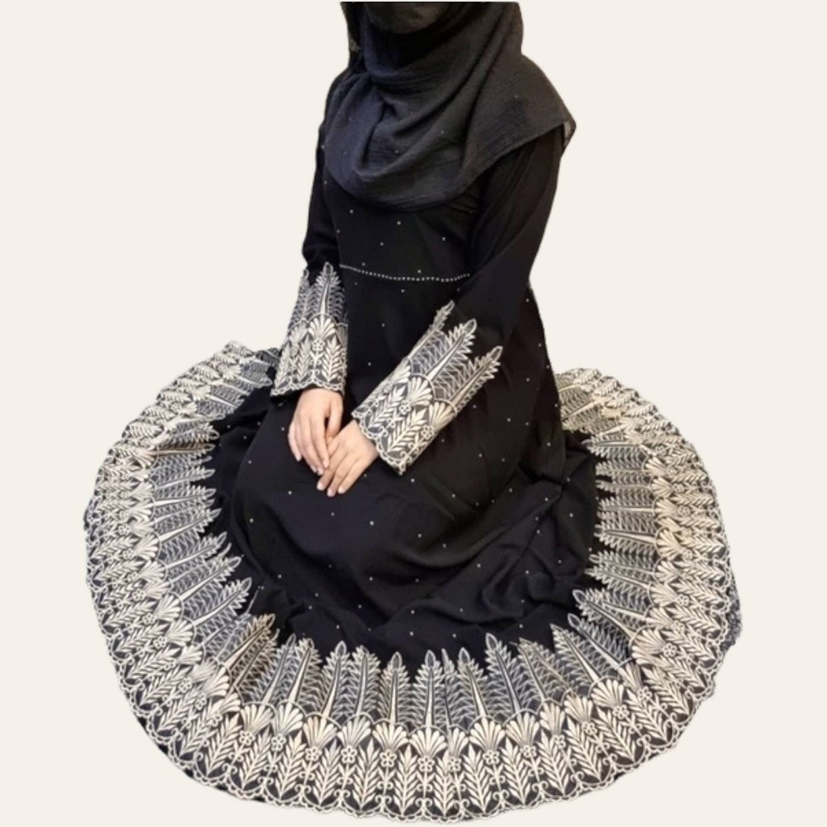 Women Islamic Abaya Kaftan Dress for Hajj and Umrah