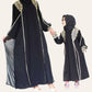 Black Abaya Outer Dubai for Women Muslim