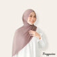 purple pashmina hijab shawl 