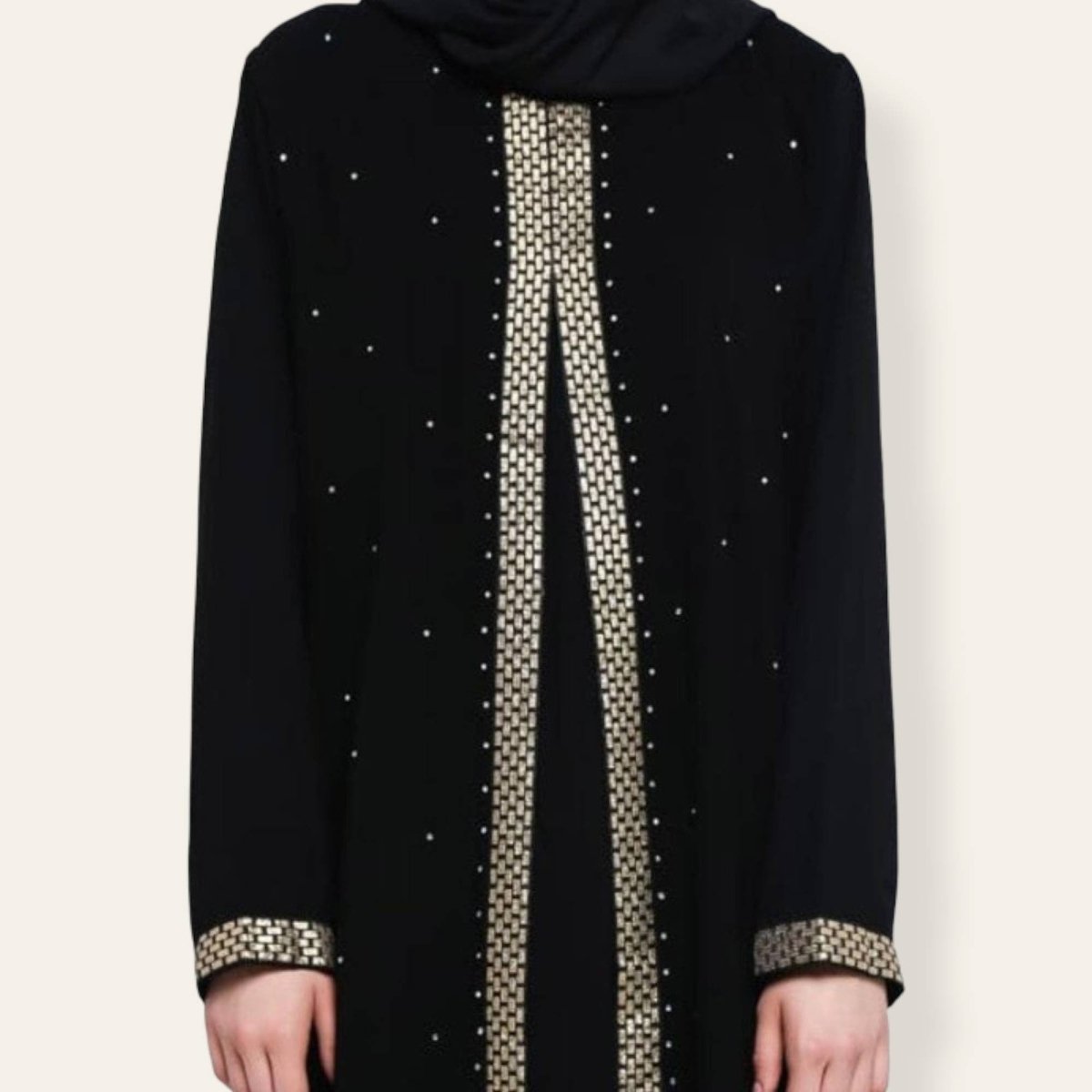 Abaya Eid Dress Black for Women Muslim