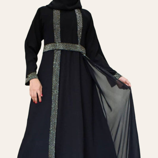 black abaya for eid dress