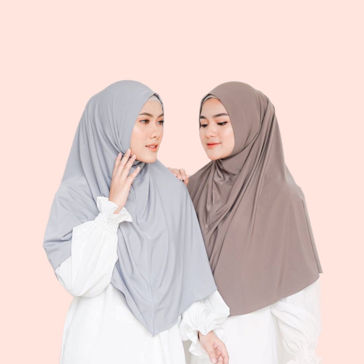 Instant Jersey Hijab Khimar 