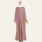 Brown Simple Modest Abaya Women for Hajj and Umrah | Zhaviah