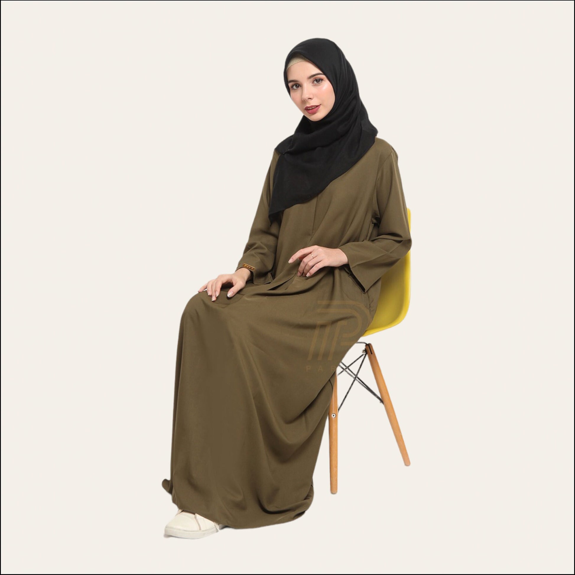 Green Abaya for Women, Long Abaya Dubai Dress | Zhaviah