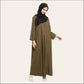 Green Abaya for Women, Long Abaya Dubai Dress | Zhaviah